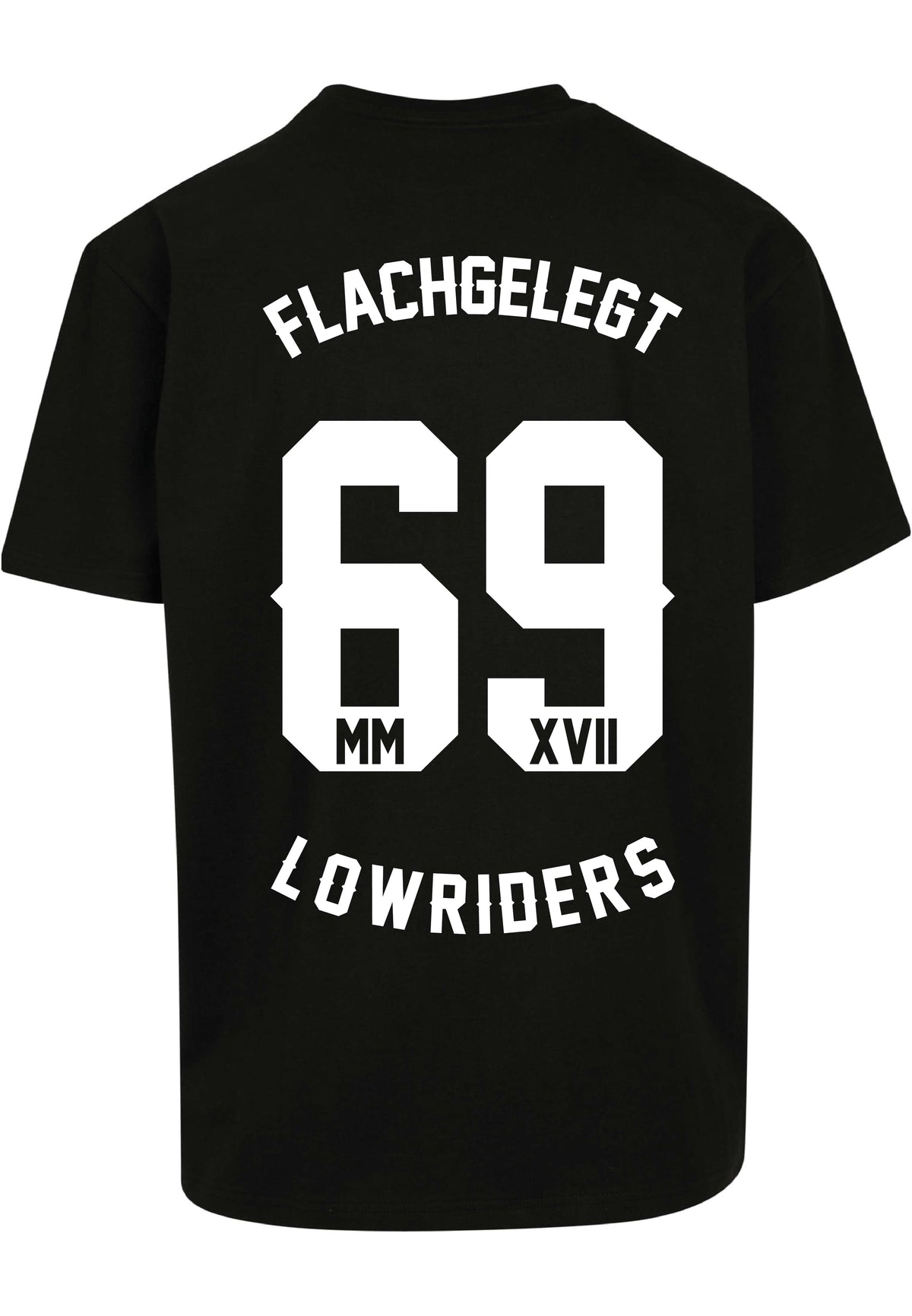 flachgelegt® lowriders 3.0 premium oversize shirt