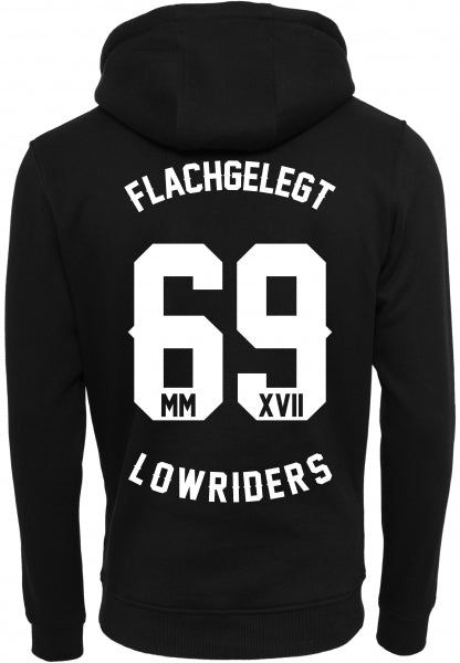 flachgelegt® lowriders 3.0 premium hoody