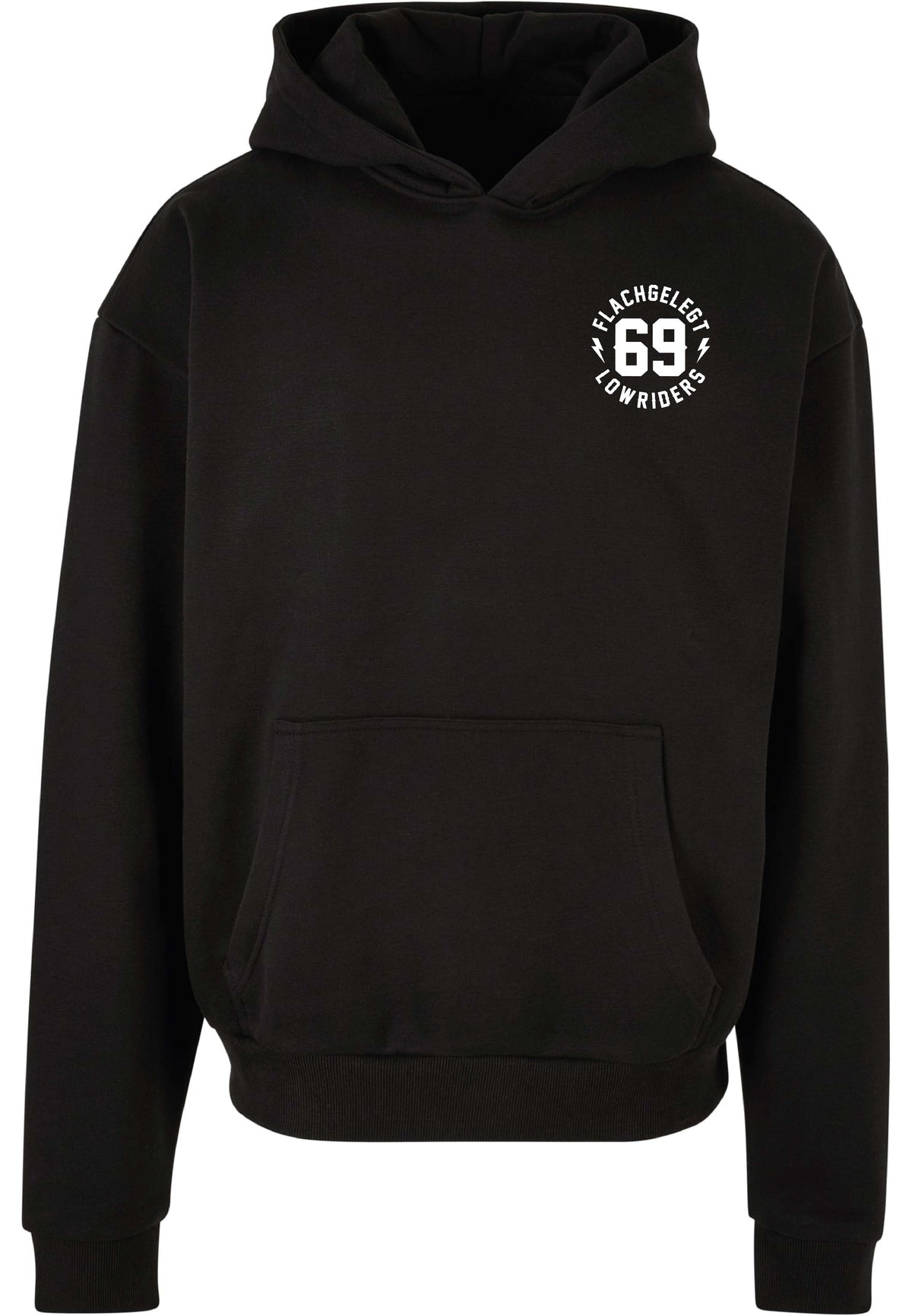 flachgelegt® lowriders 3.0 premium hoody oversize