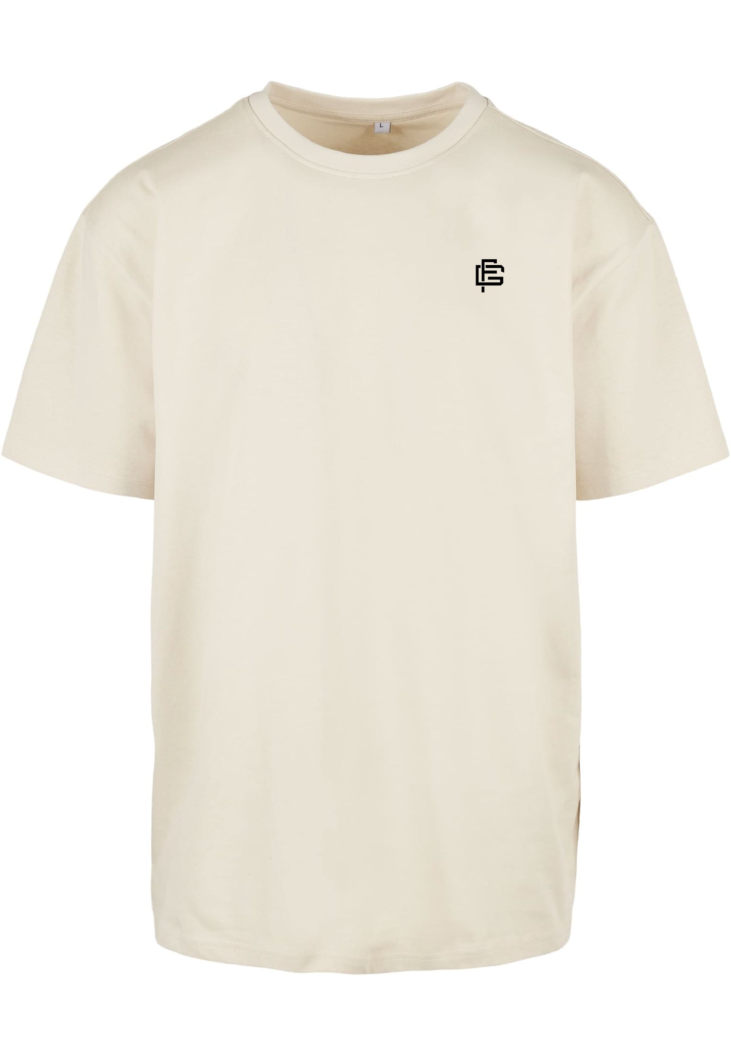 flachgelegt® basci oversize shirt sand