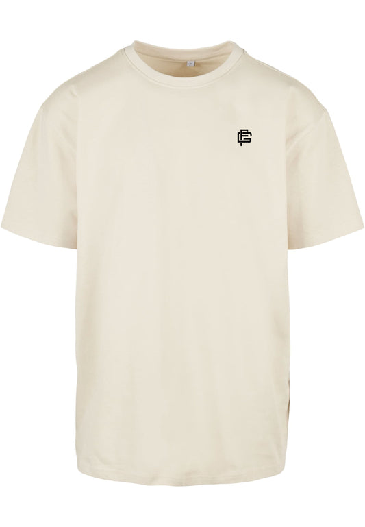 FLACHGELEGT® BASCI Oversize Shirt Sand