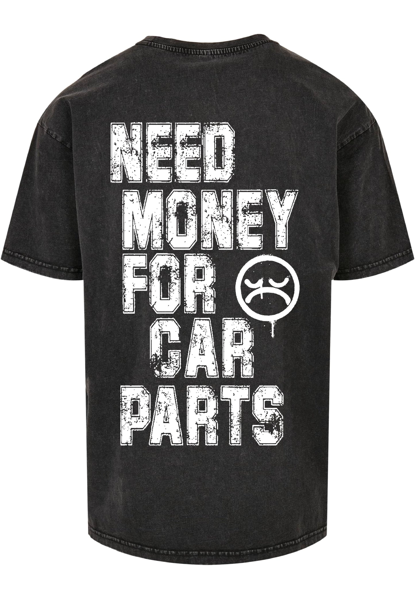 flachgelegt® shirt need money for car parts