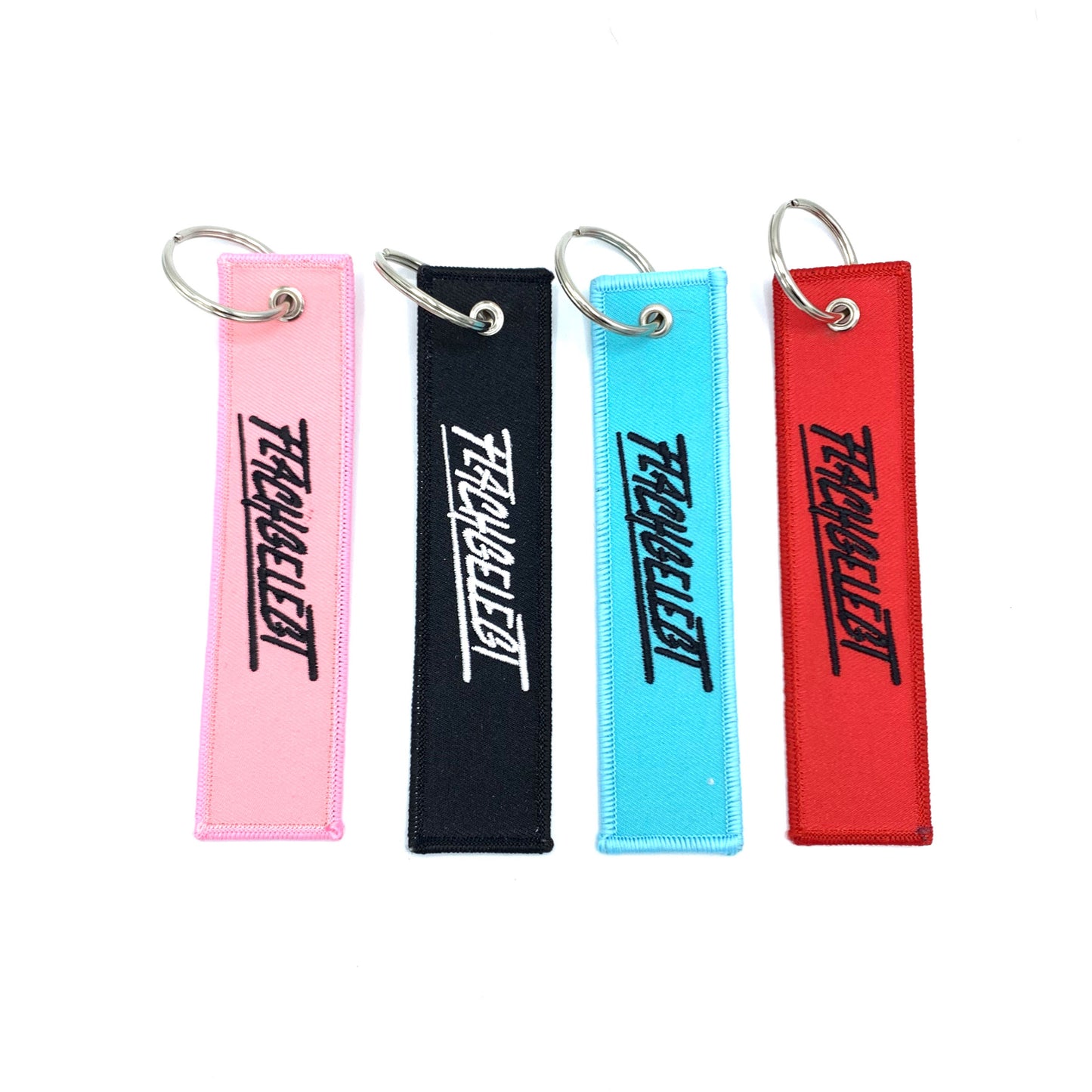 flachgelegt® logo keychain