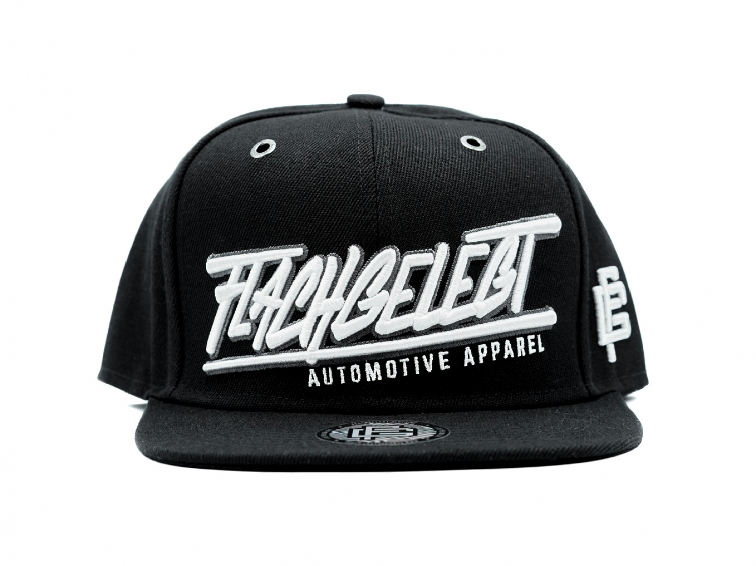 FLACHGELEGT® - BLACK BASIC SNAPBACK