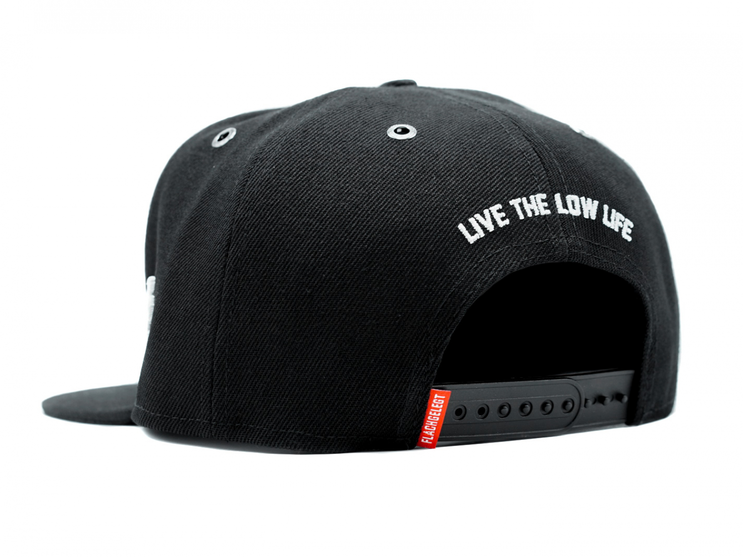 FLACHGELEGT® - BLACK BASIC SNAPBACK