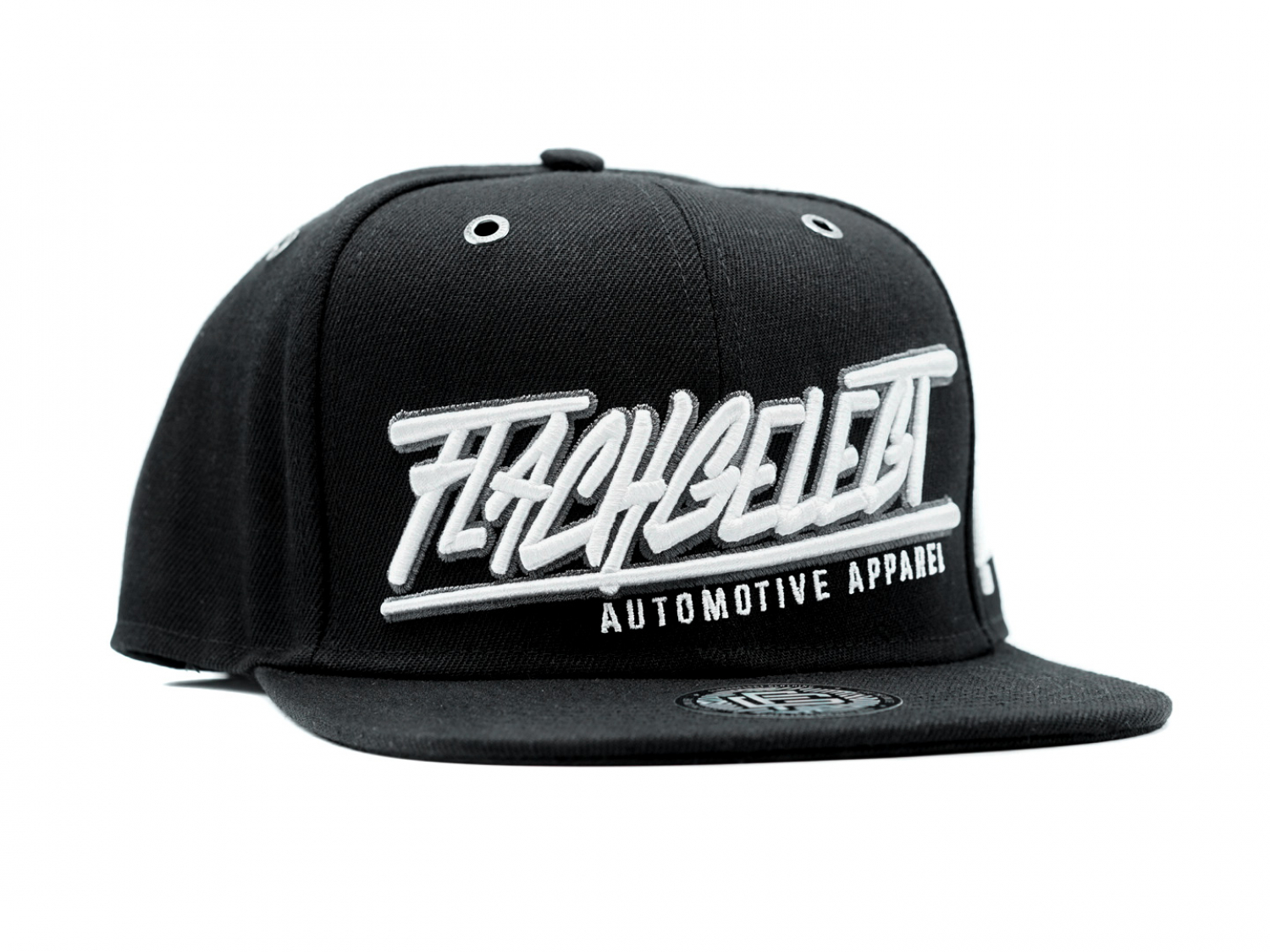 FLACHGELEGT® - BLACK BASIC SNAPBACK