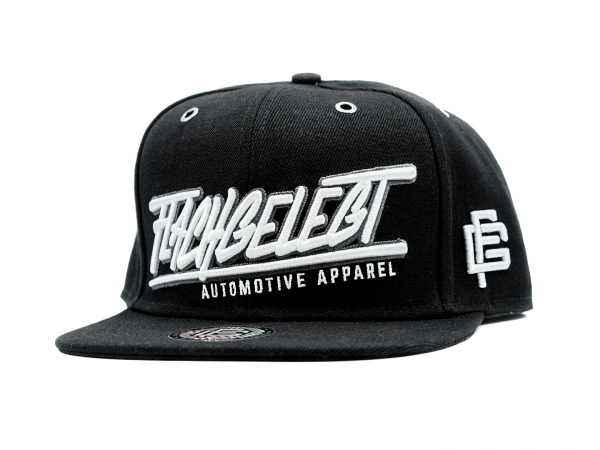 FLACHGELEGT® - BLACK BASIC SNAPBACK