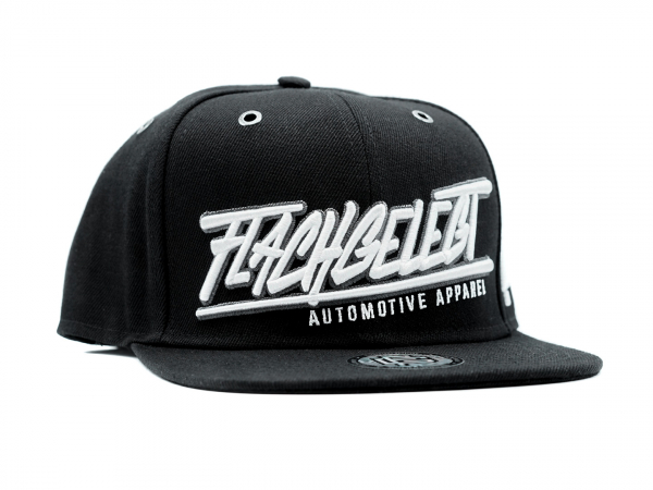 FLACHGELEGT® - BLACK BASIC SNAPBACK