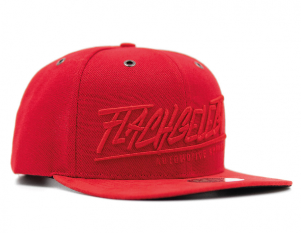 FLACHGELEGT® - CLASSIC RED SNAPBACK LIMITED