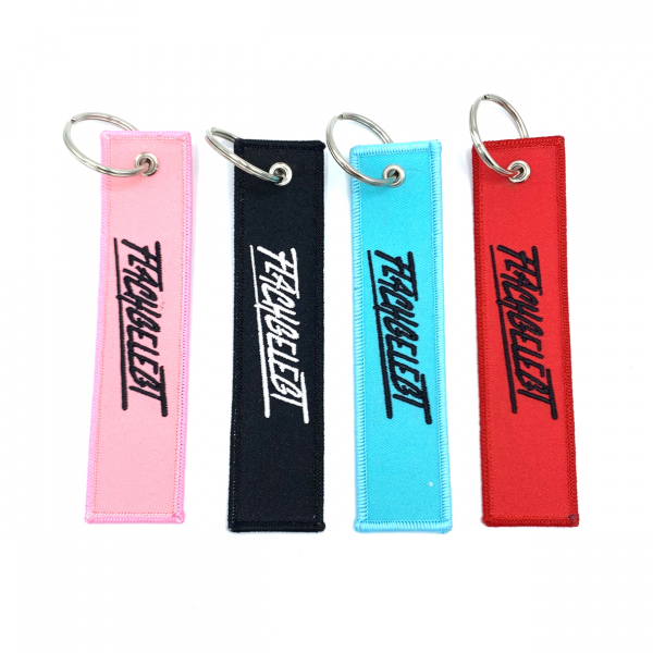 FLACHGELEGT® LOGO KEYCHAIN